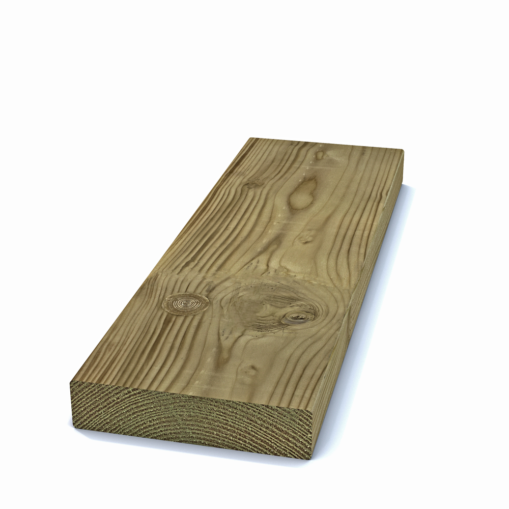 [HK011020] Nørdix TerraGuard™ balk 50x200mm geschaafd (45x195mm), C24 (3000 mm)