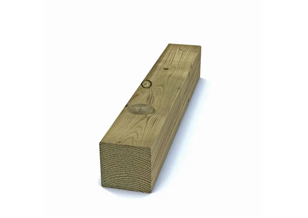 [HK011056] Nørdix TerraGuard™ grondpaal gelamineerd 100x100mm geschaafd (95x95mm) (3000 mm)