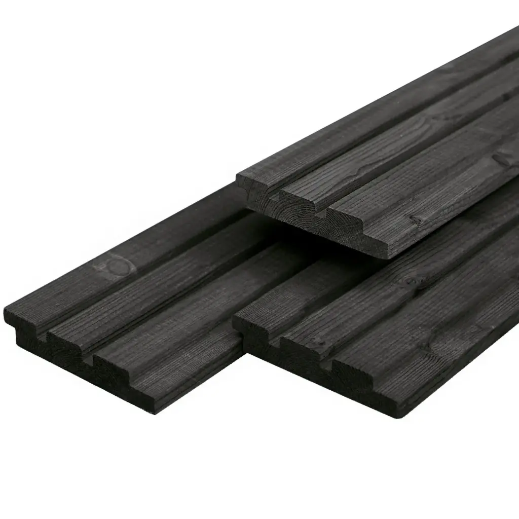 Douglas 365™ triple profiel 18x130mm (120mm werkend), zwart