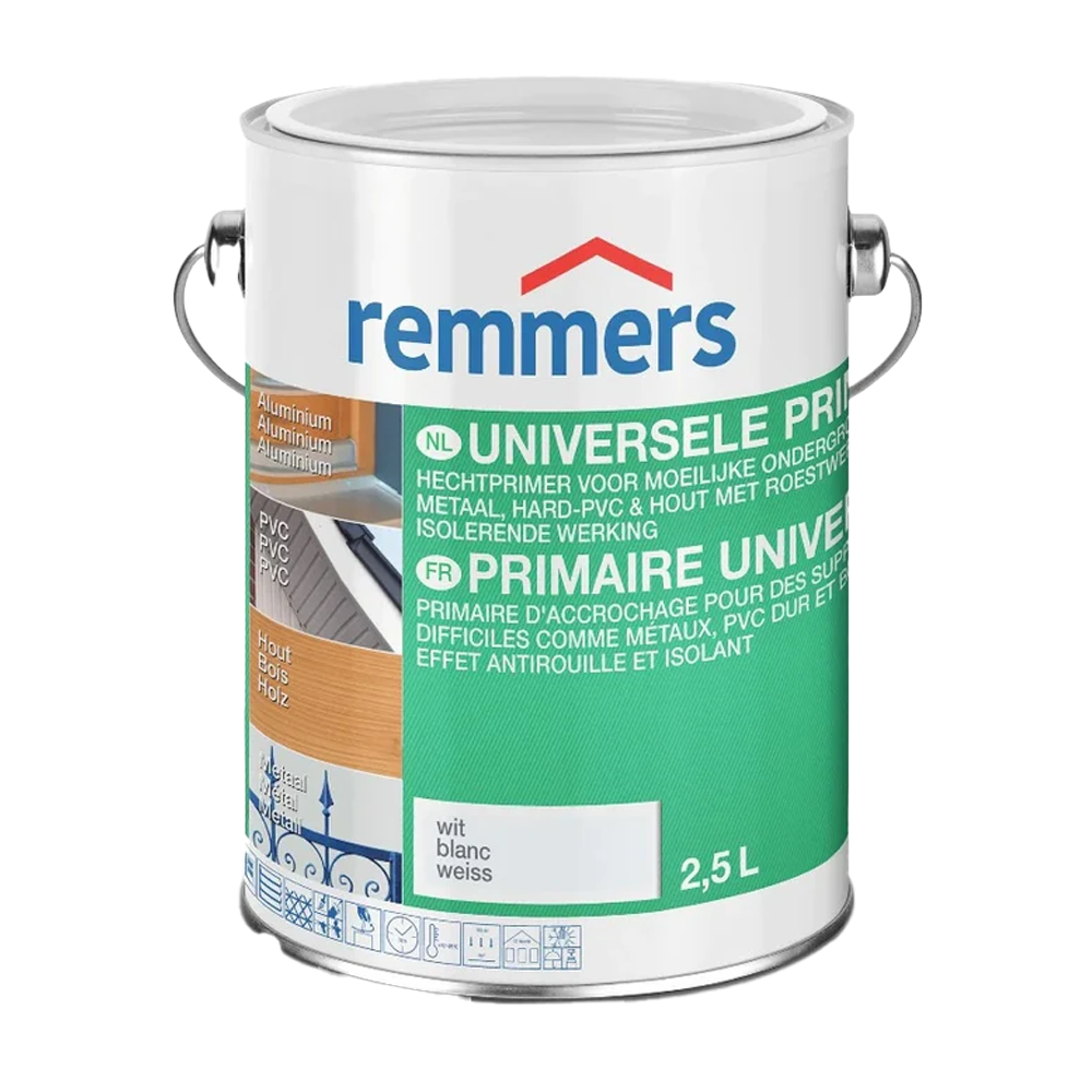 [HK001177] Remmers® universele primer 0.75/2.5L, diverse kleuren (Wit, 0.75L)