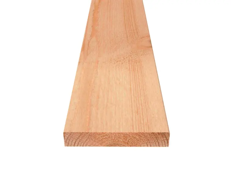 [HK001387] Zwedra™ 2-in-1 Vuren Plank 25x125mm geschaafd (22x120mm), douglaskleur (3000 mm)
