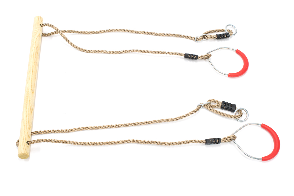 Speelgarnituur Ring met trapeze, touwlengte 200 cm