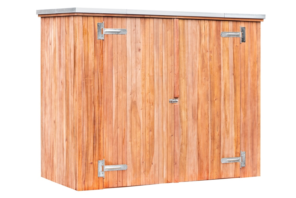 [HK001821] Tuinberging hardhout Lima incl. EPDM dakbedekking