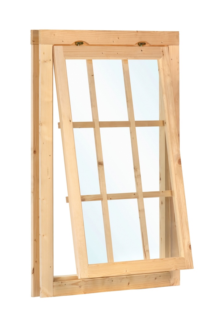 [HK001851] Uitzetraam enkel W1 vuren 85 x 120,5 cm