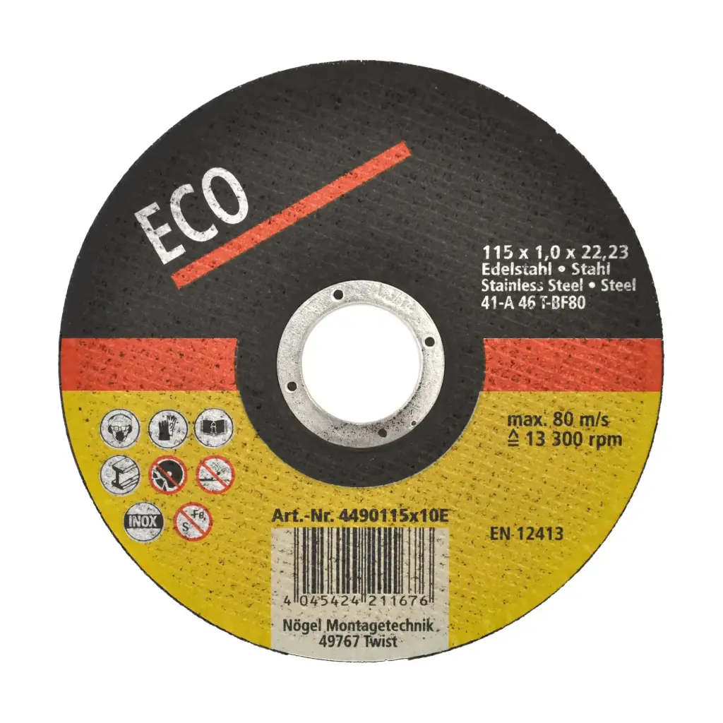 Slijpschijf 125x1,0x22mm (voor staal)