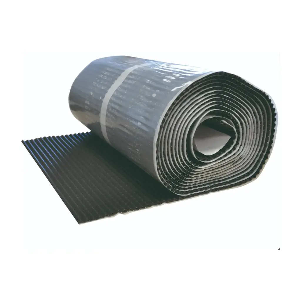 [HK001960] EPDM loodvervanger ribbel 300mm, Rol 5m1 