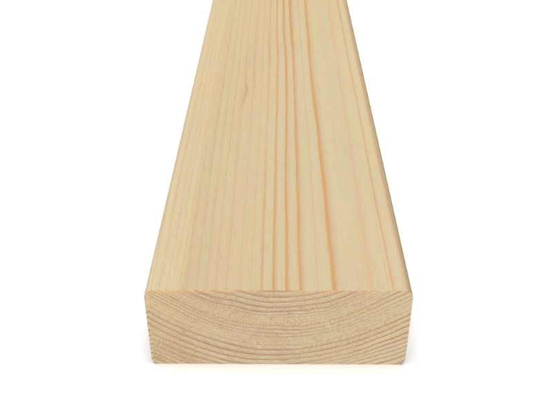 [HK003076] Vuren 365™ balk 50x125mm geschaafd (45x120mm), C24 (3000 mm)