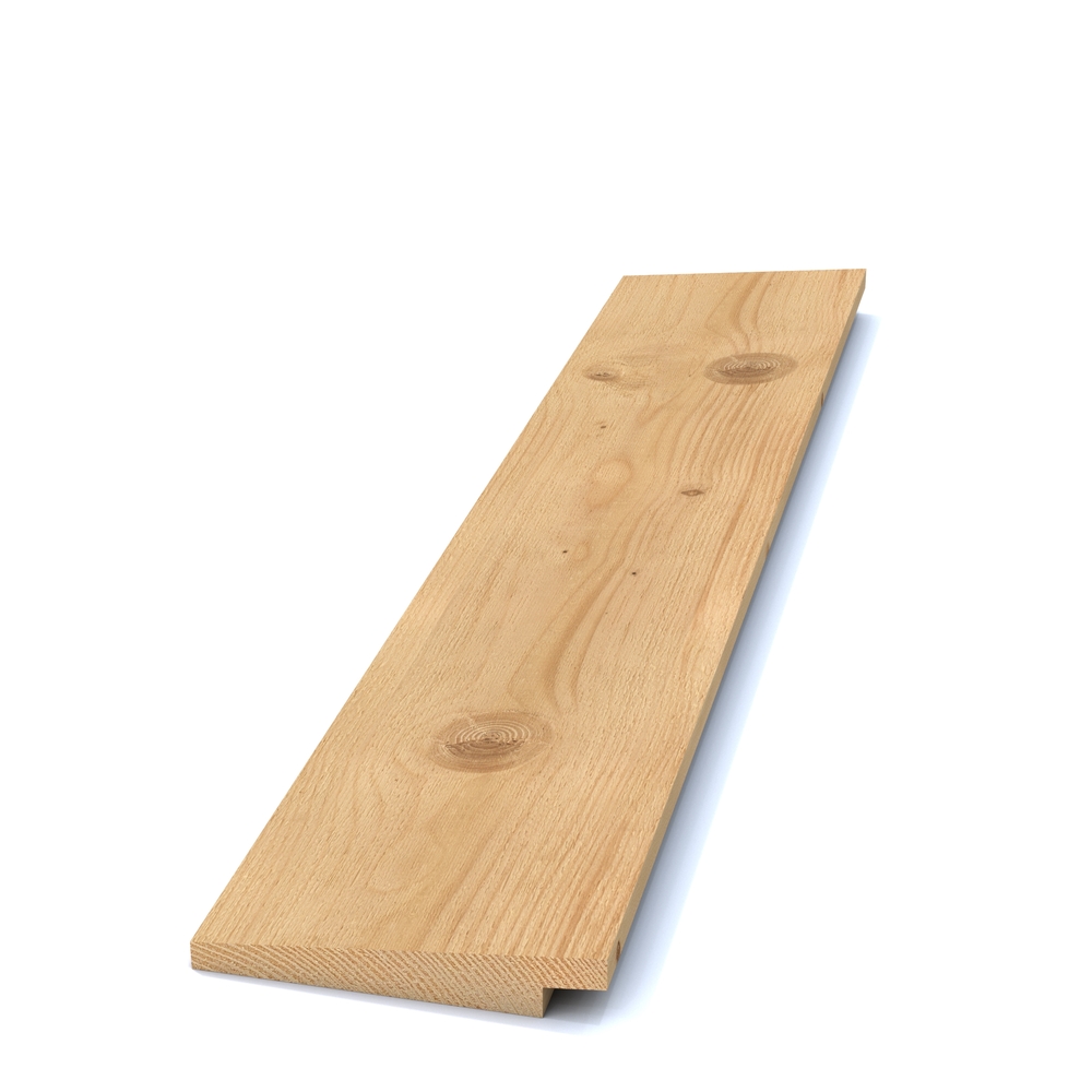 [HK003257] Signatur™ Gevelbekleding Stockholm 25x125mm geschaafd (22x120mm) (3000 mm, Onbehandeld, Geen kleur)