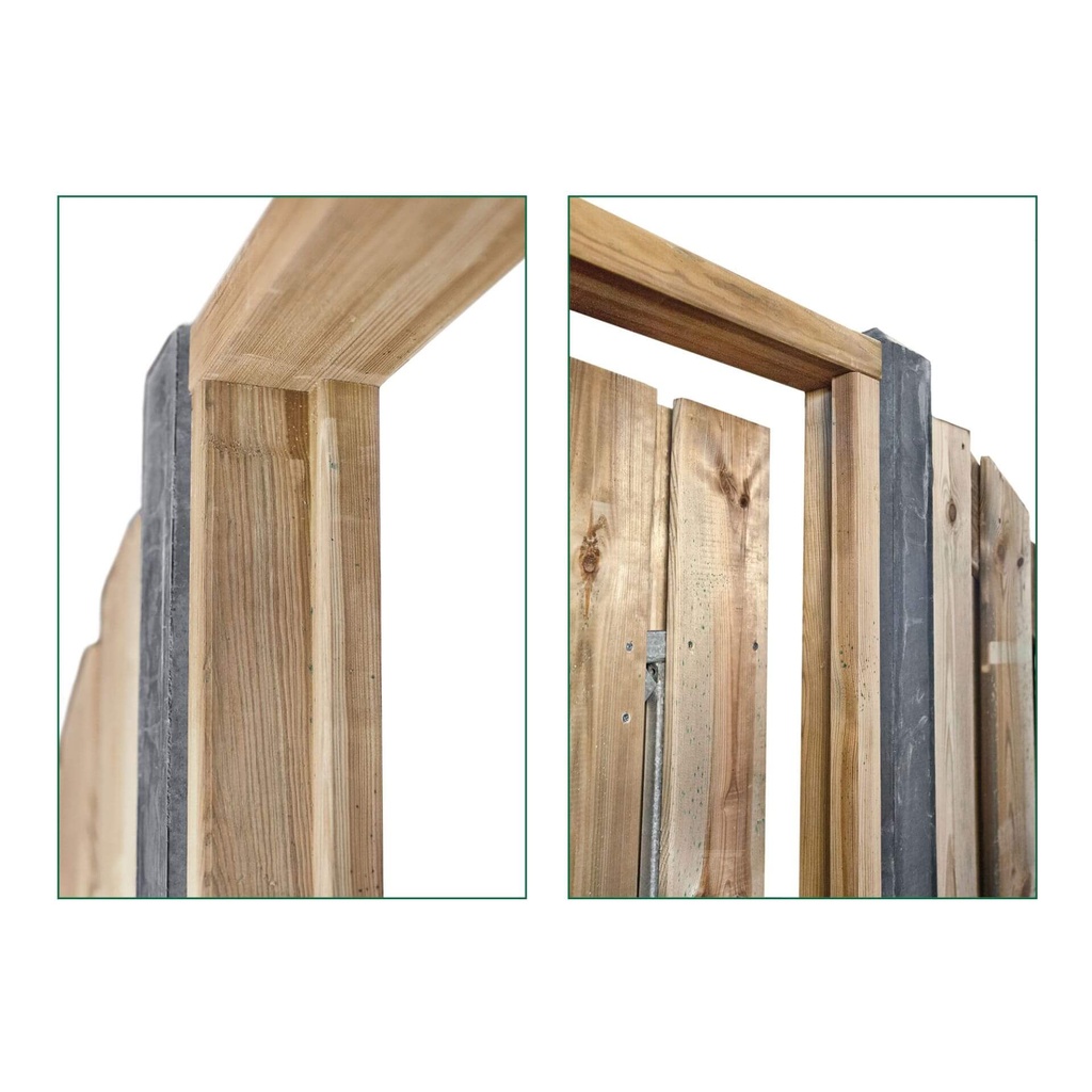 Geïmpregneerd 365™ deurkozijn 150x210cm geschaafd