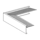 Uitwendige hoekstuk 60x45mm