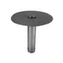 Loden dakwaterafvoer MØ 75mm, uitloop 30 cm